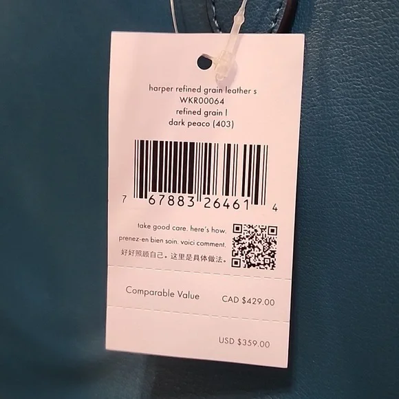 Kate Spade Harper in Peacock Blue - Picture 7 of 7